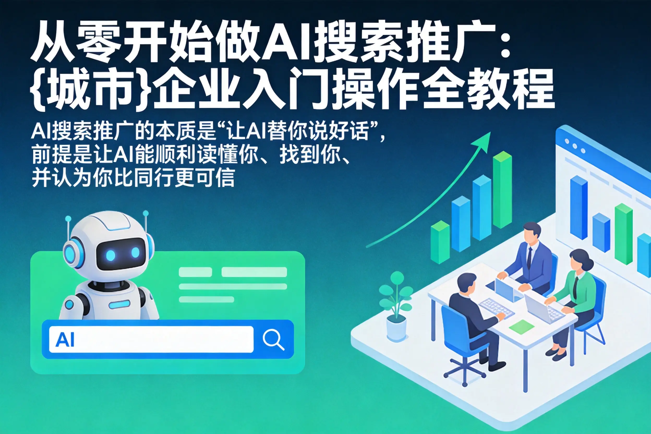 从零开始做AI搜索推广:思茅企业入门操作全教程